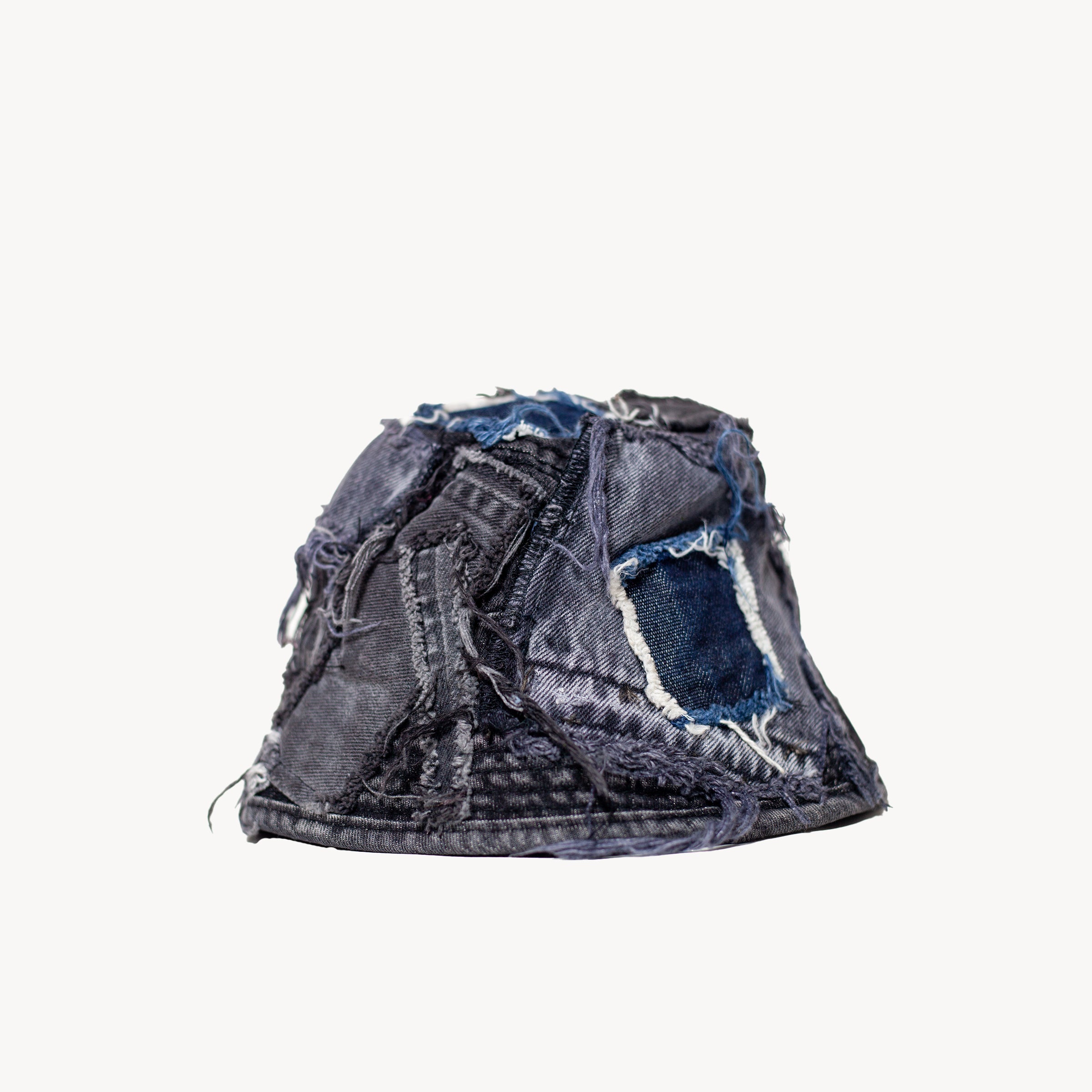 Black Denim Bucket Hat