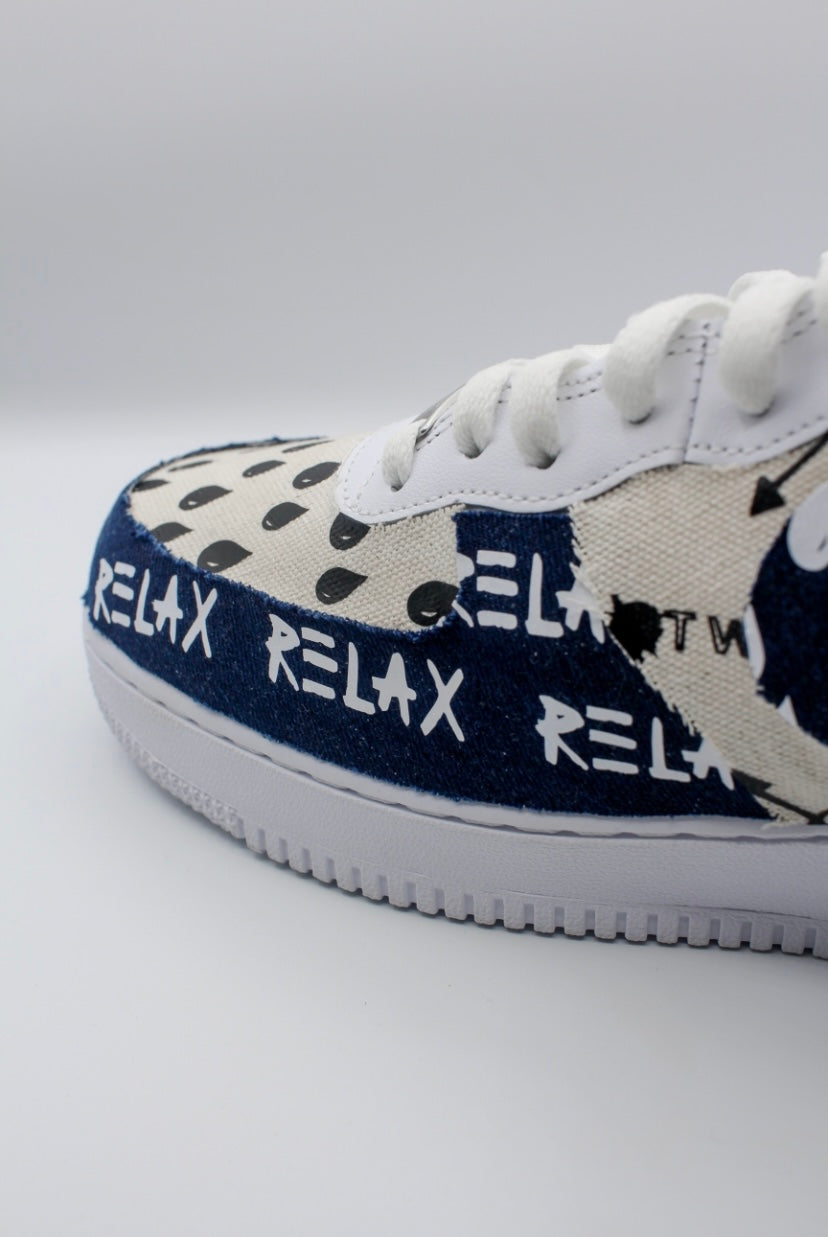 Denim High Top Shoes