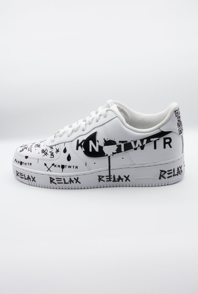 Knotwtr B&W Low Top Shoes