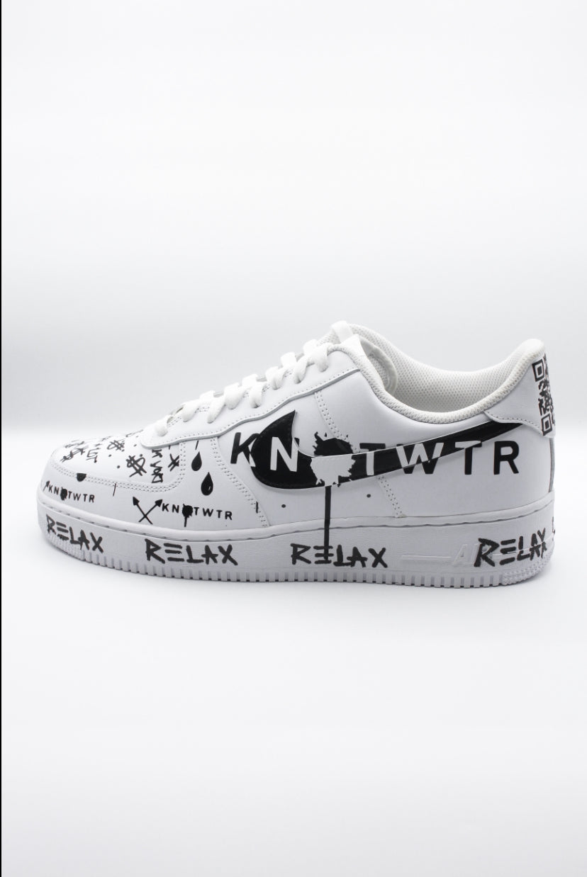 Knotwtr B&W Low Top Shoes