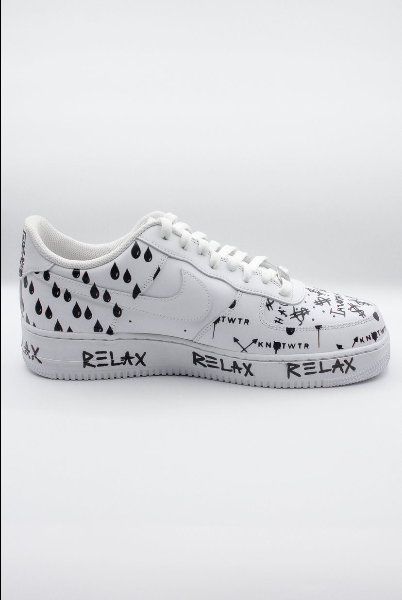 Knotwtr B&W Low Top Shoes