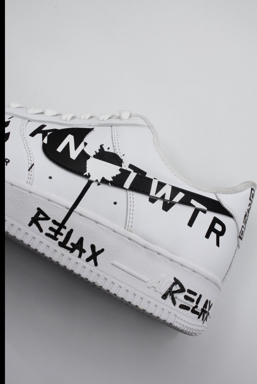 Knotwtr B&W Low Top Shoes