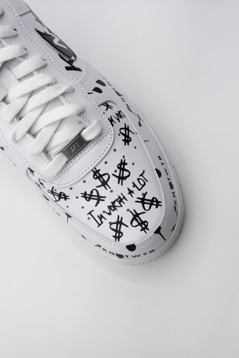 Knotwtr B&W Low Top Shoes