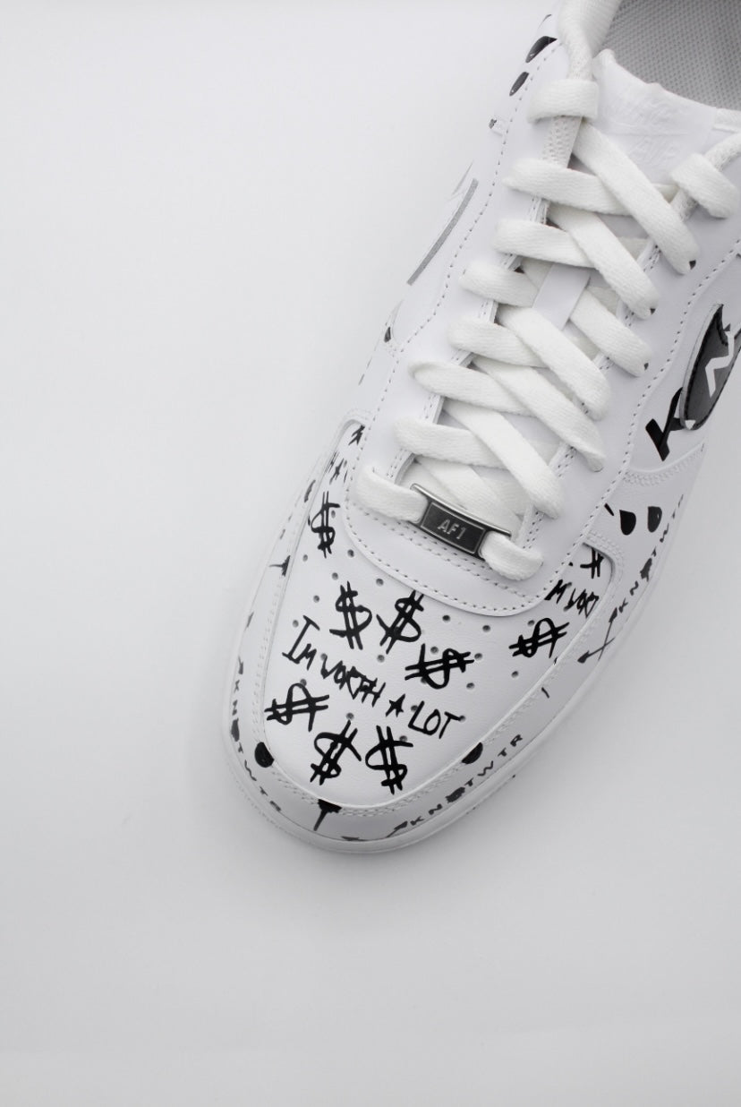 Knotwtr B&W Low Top Shoes