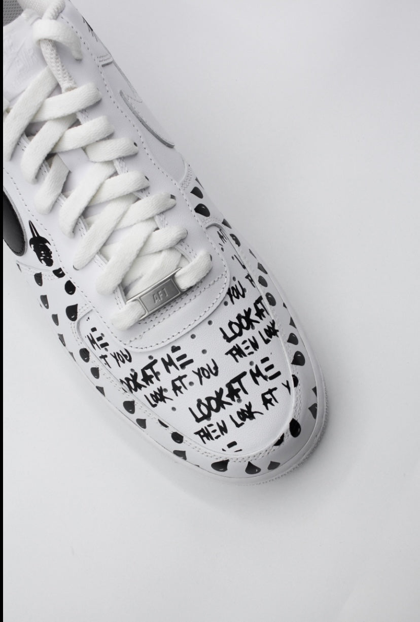 Knotwtr B&W Low Top Shoes