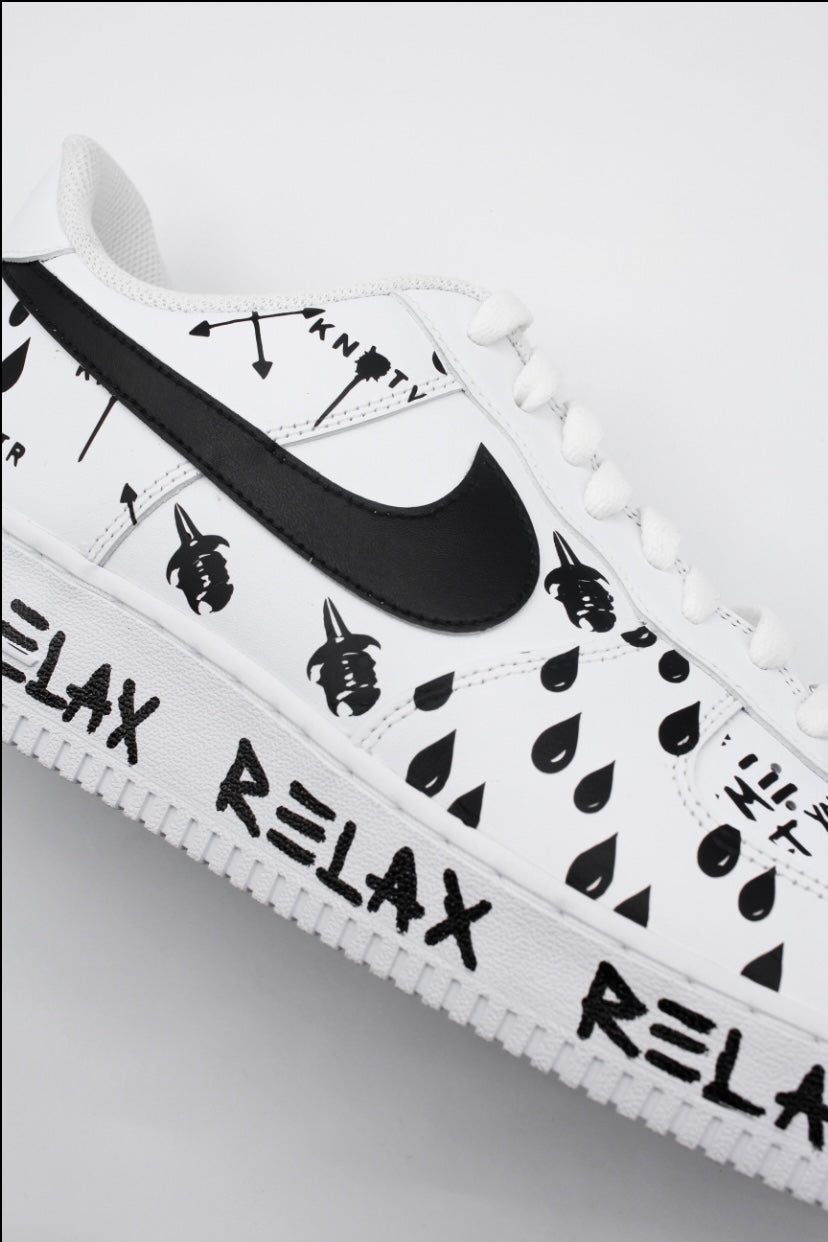Knotwtr B&W Low Top Shoes