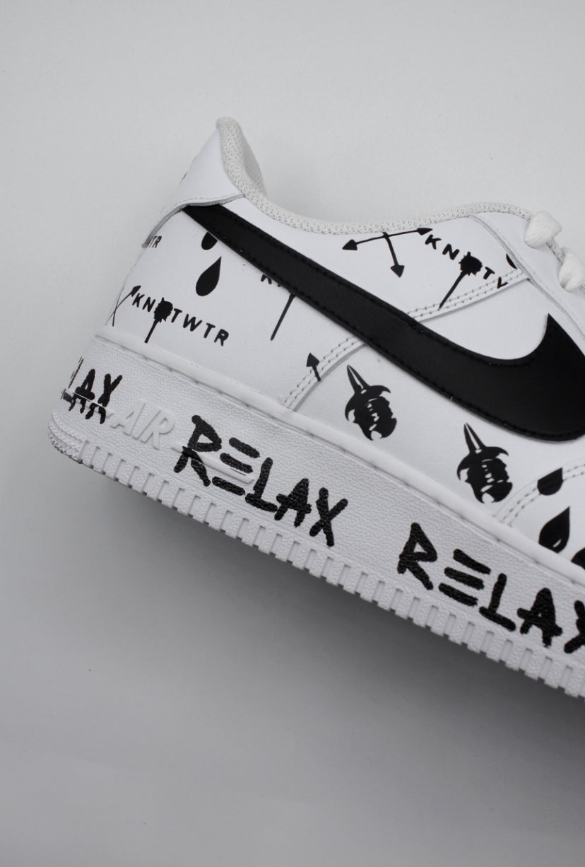 Knotwtr B&W Low Top Shoes