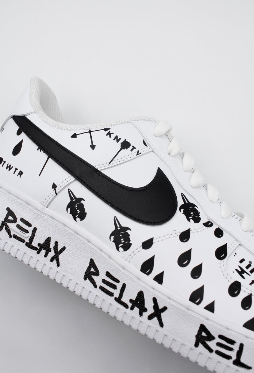 Knotwtr B&W Low Top Shoes
