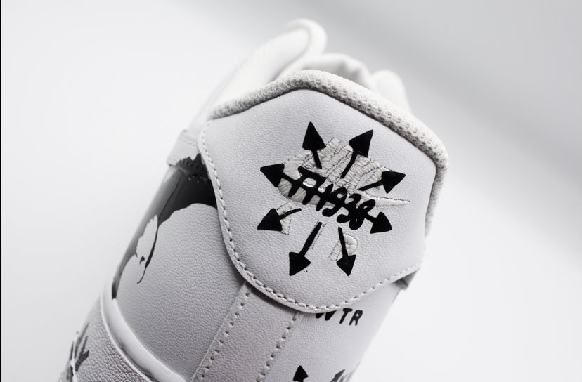 Knotwtr B&W Low Top Shoes