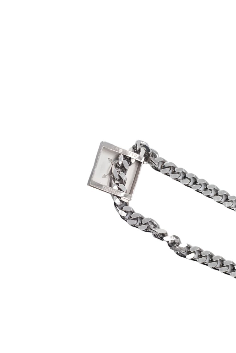 Knotwtr x DIPHDA Iconic Silver + Blue Necklace