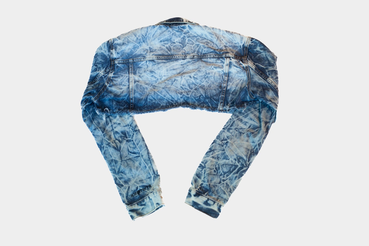 CyberTron Crop Top - Sea Water