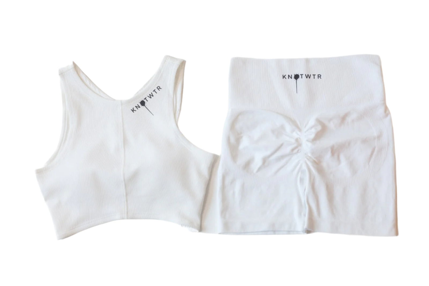 KNOTWTR White Half Tights