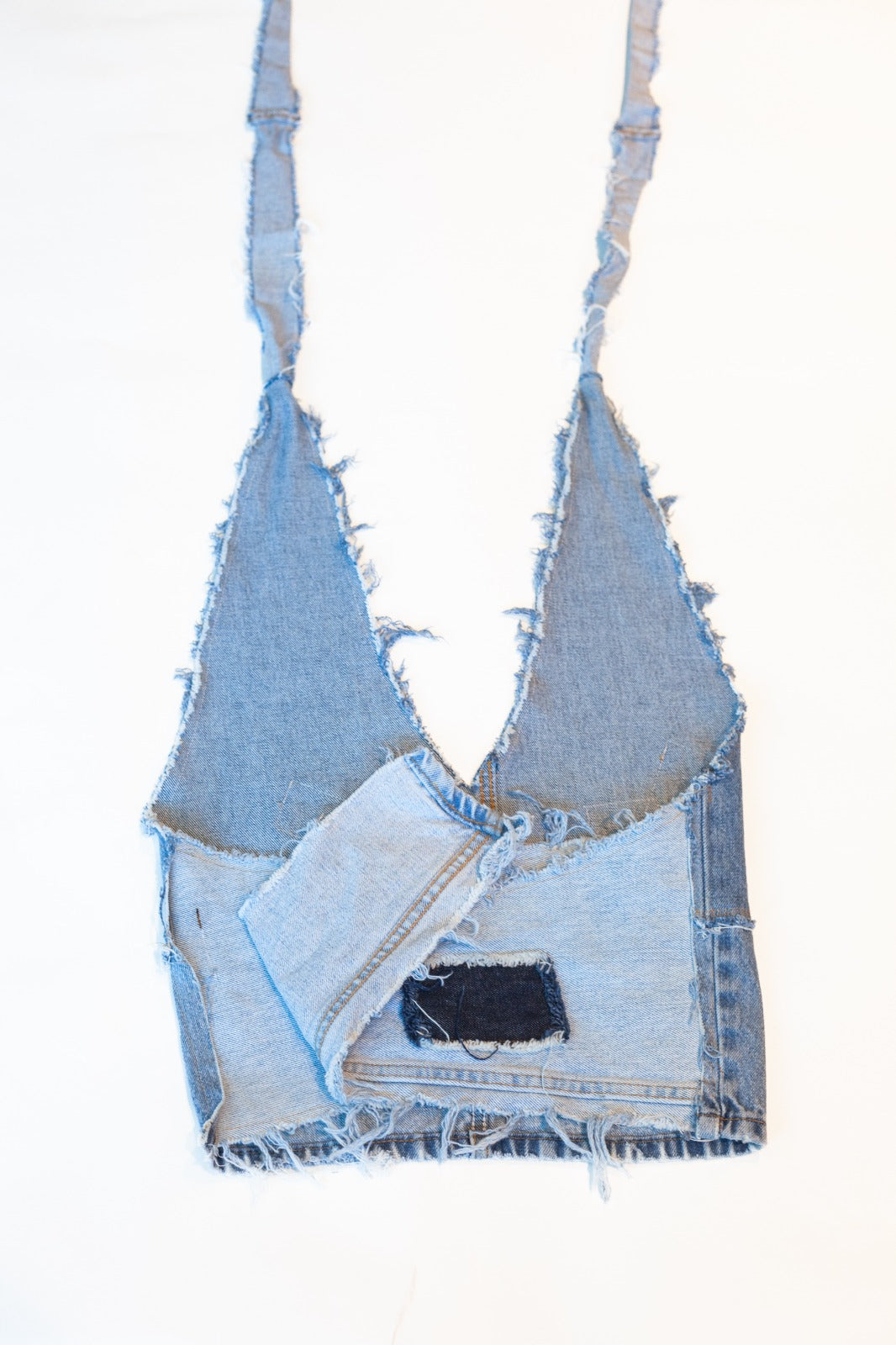 Denim Round Top