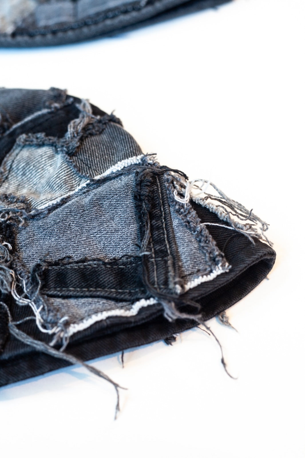 Black Denim Bucket Hat