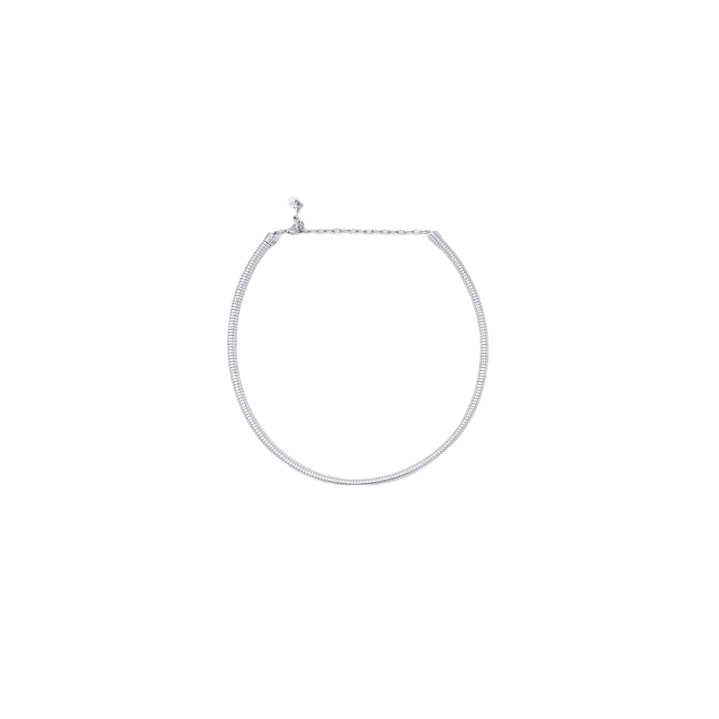 Cleopatra Silver Necklace