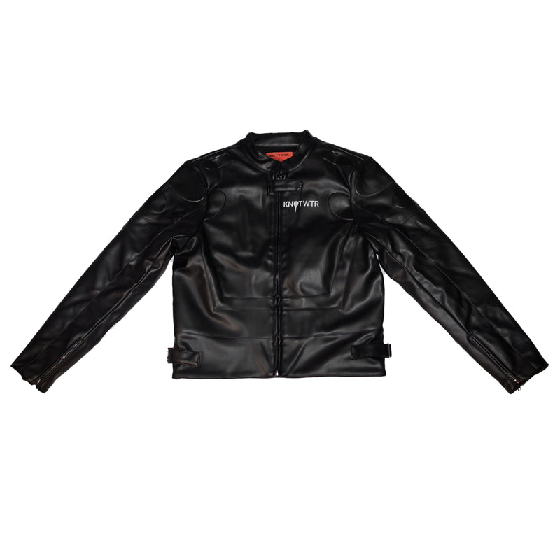 Black Leather Jacket – "I’m Worth A Lot,"