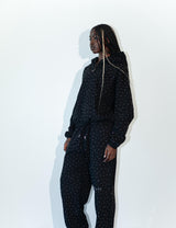 Rhinestone Baggy Sweatpants