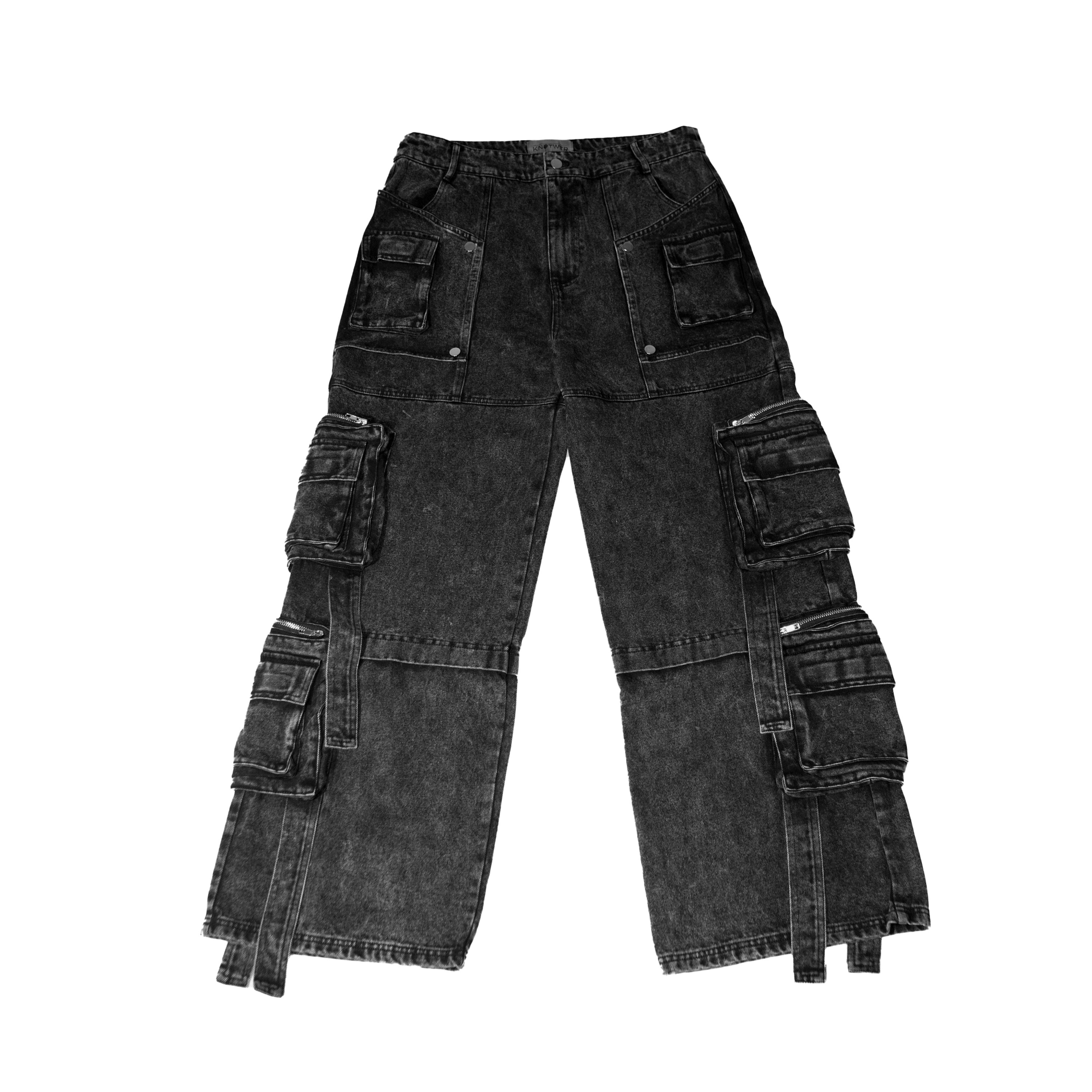 Black 10× Pocket Jean