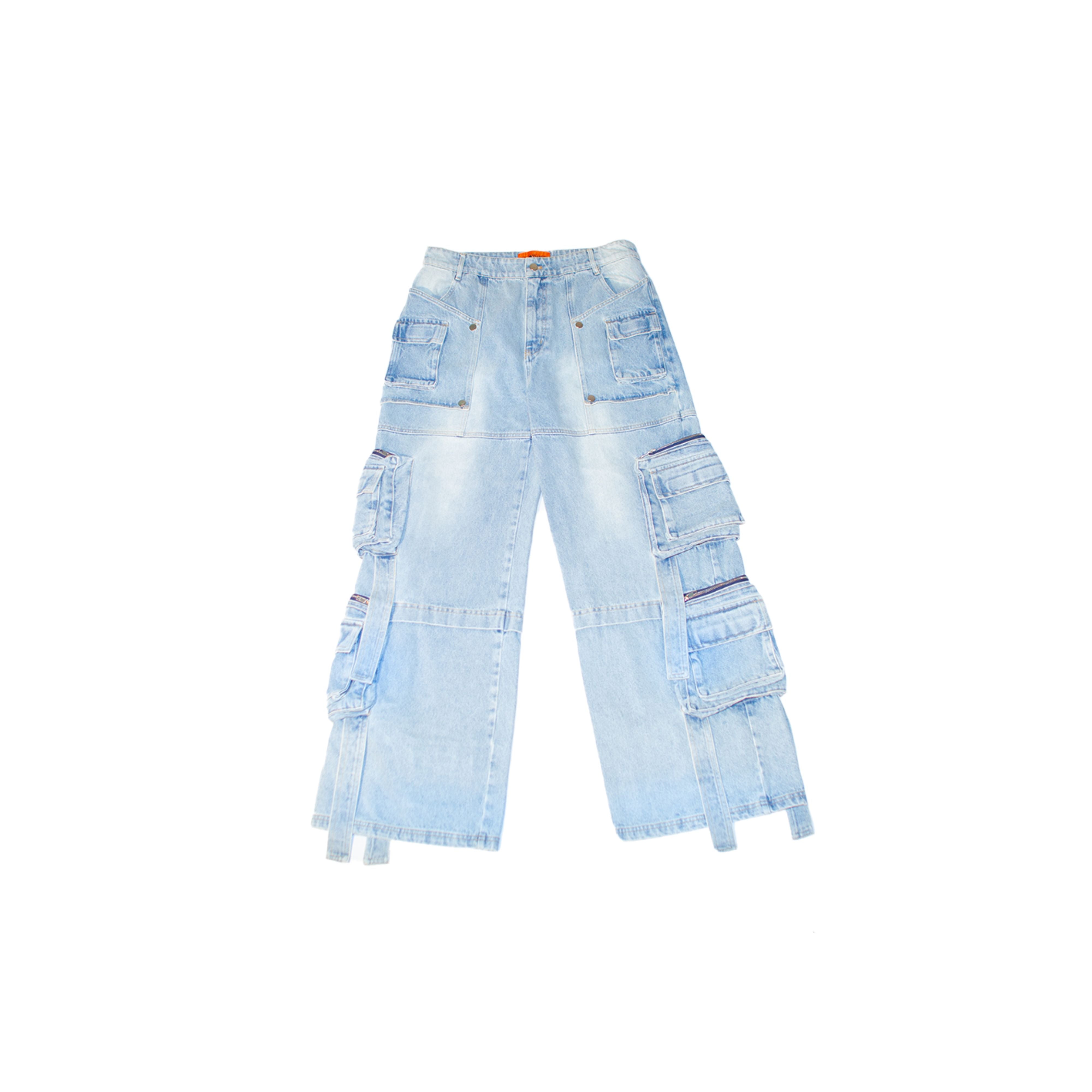 Blue 10× Pocket Jean