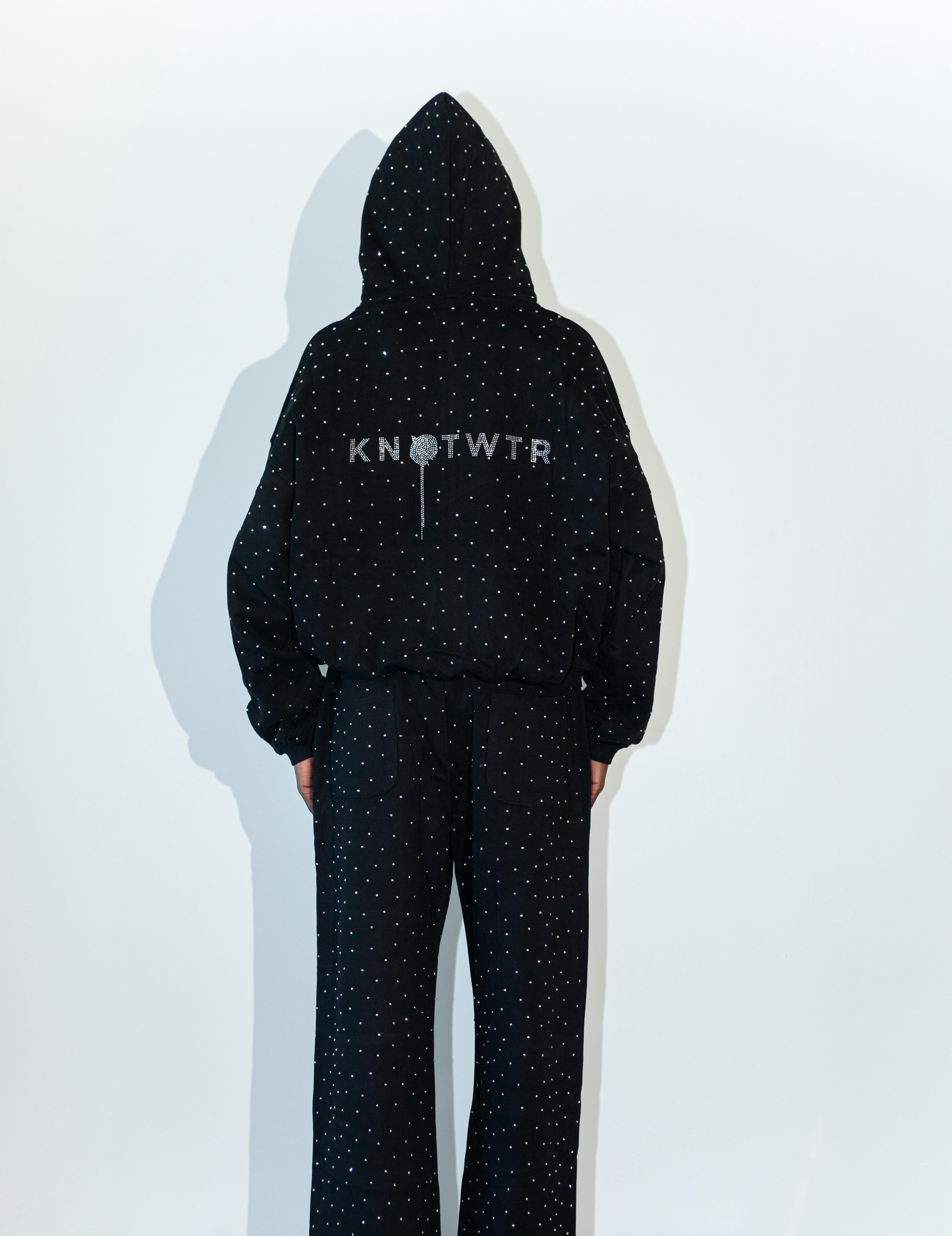 Rhinestone Baggy Sweatpants