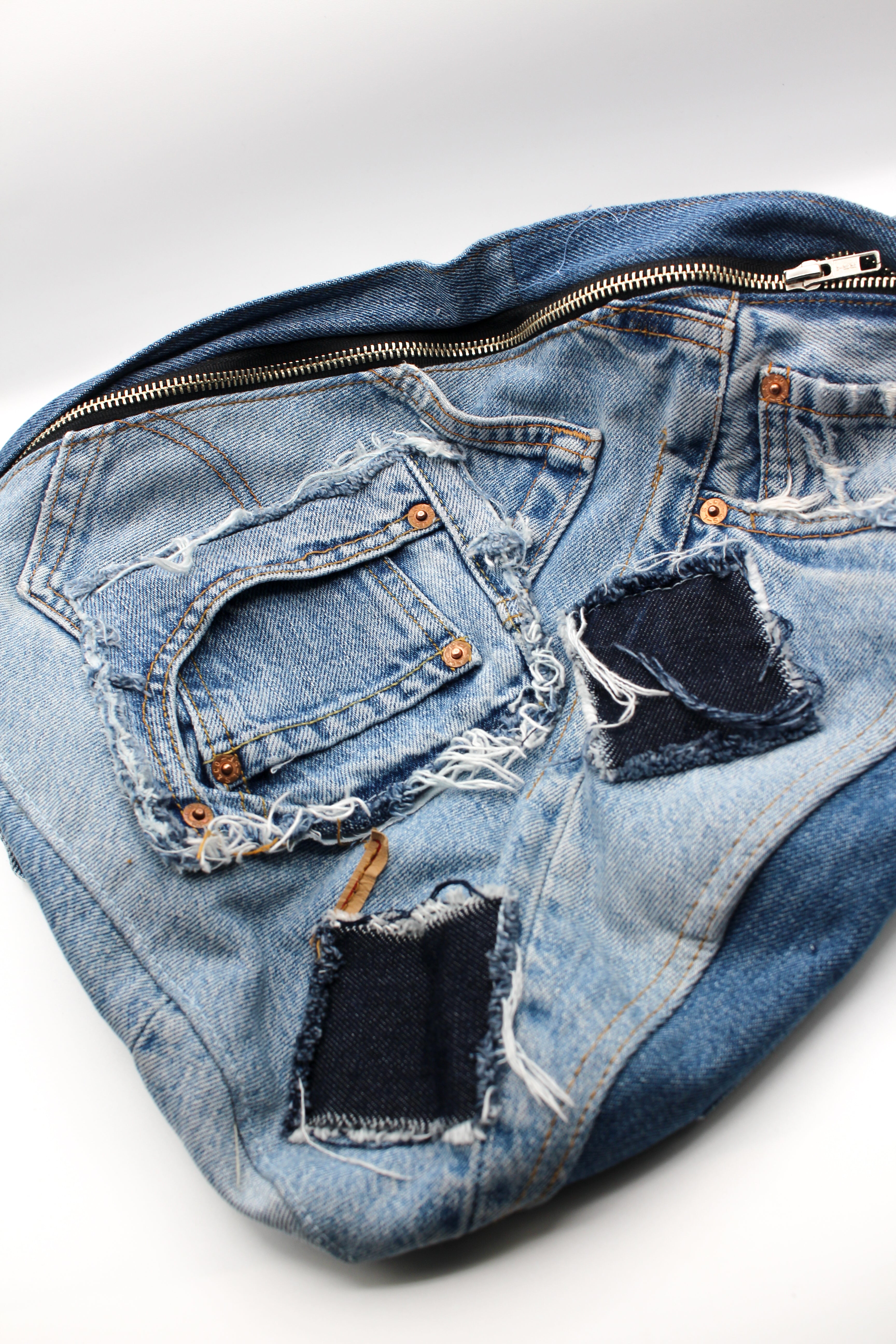 Denim Cross Body Bag