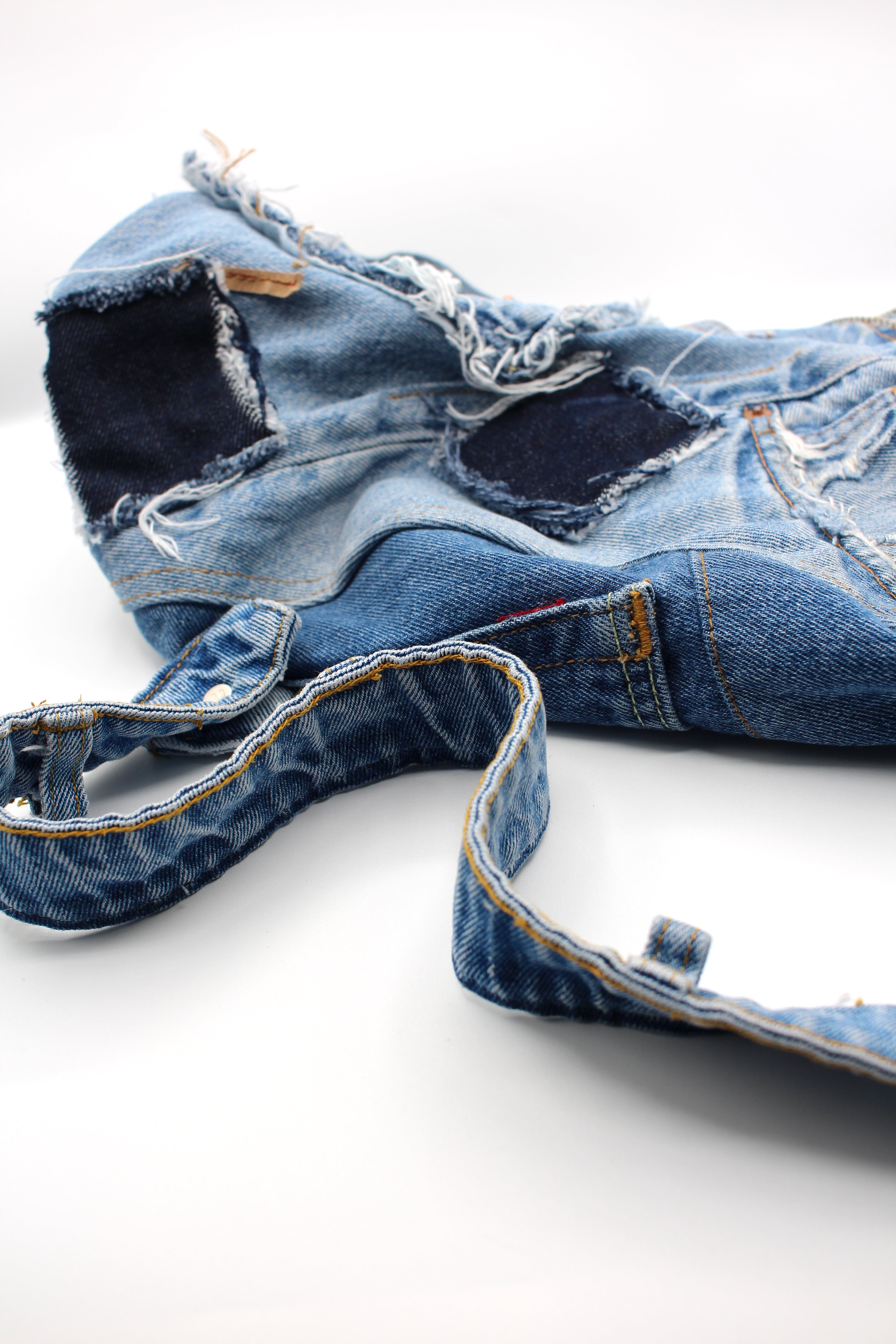 Denim Cross Body Bag