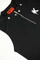 Sleeveless Vest With Zipper
