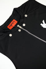 Sleeveless Vest With Zipper