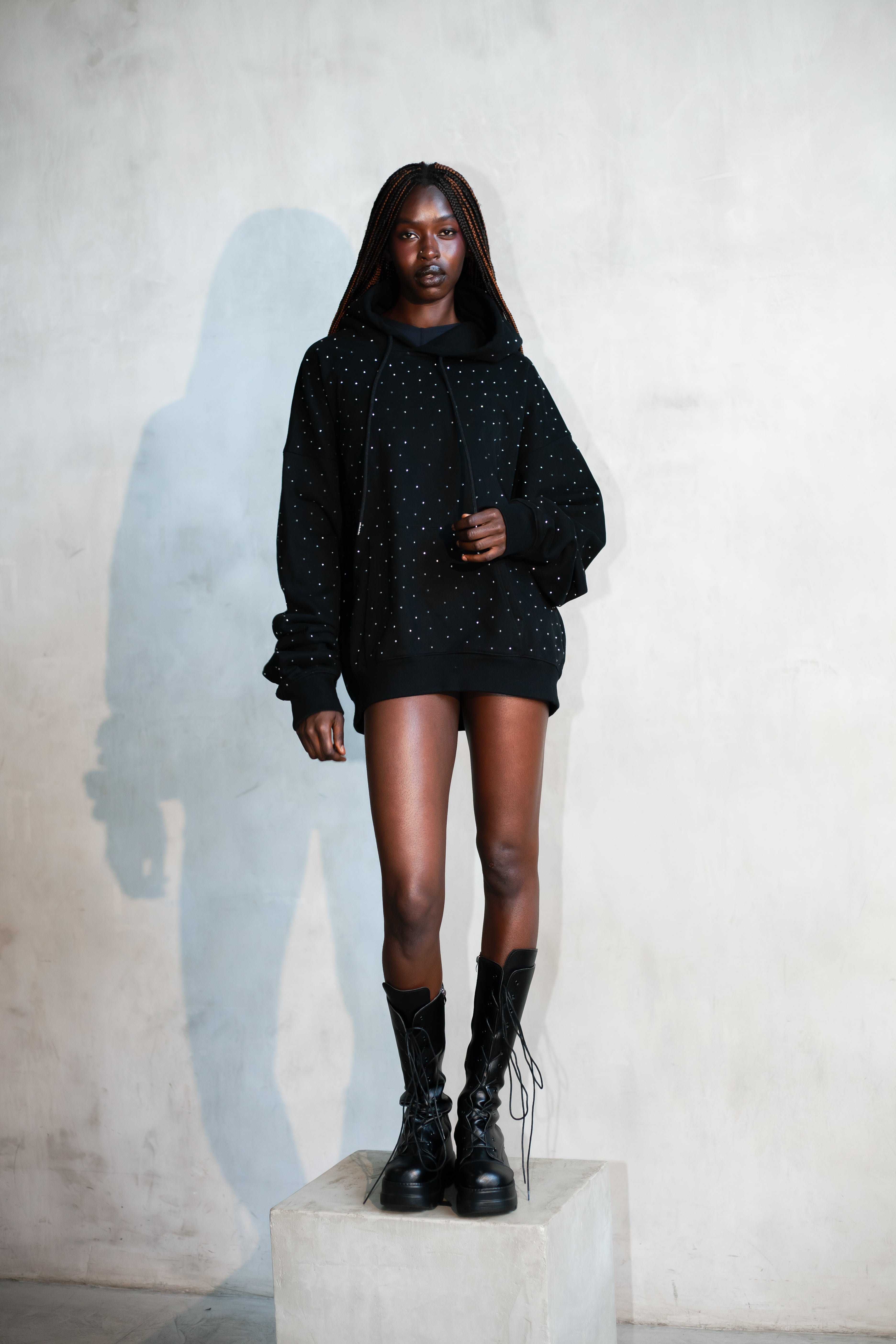 Rhinestone Hoodie