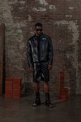 Black Leather Jacket – "I’m Worth A Lot,"