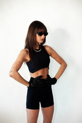 Black Sports Bra