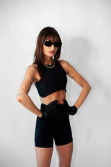 Black Sports Bra