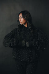 Rhinestone Hoodie