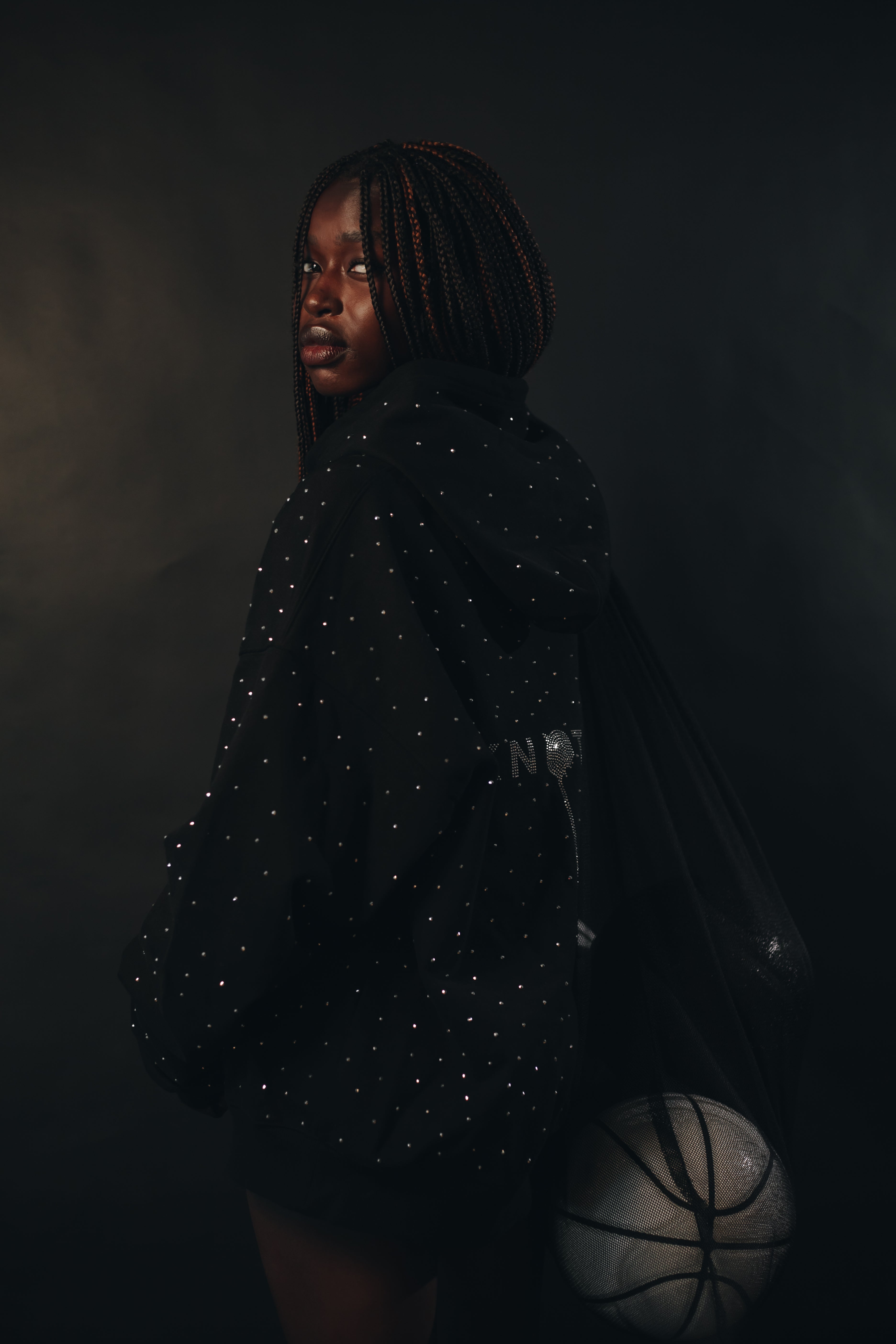 Rhinestone Hoodie