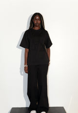 Black Rhinestone K-Shirt