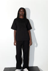 Black Rhinestone K-Shirt