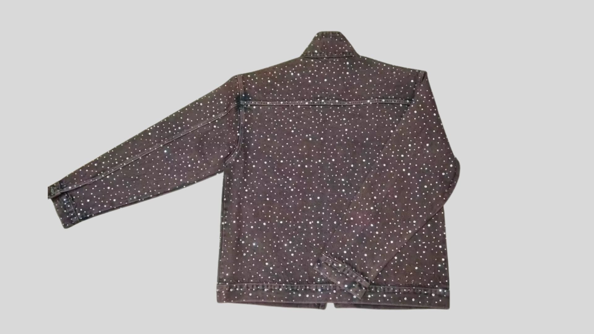 Brown Rhinestone Jacket