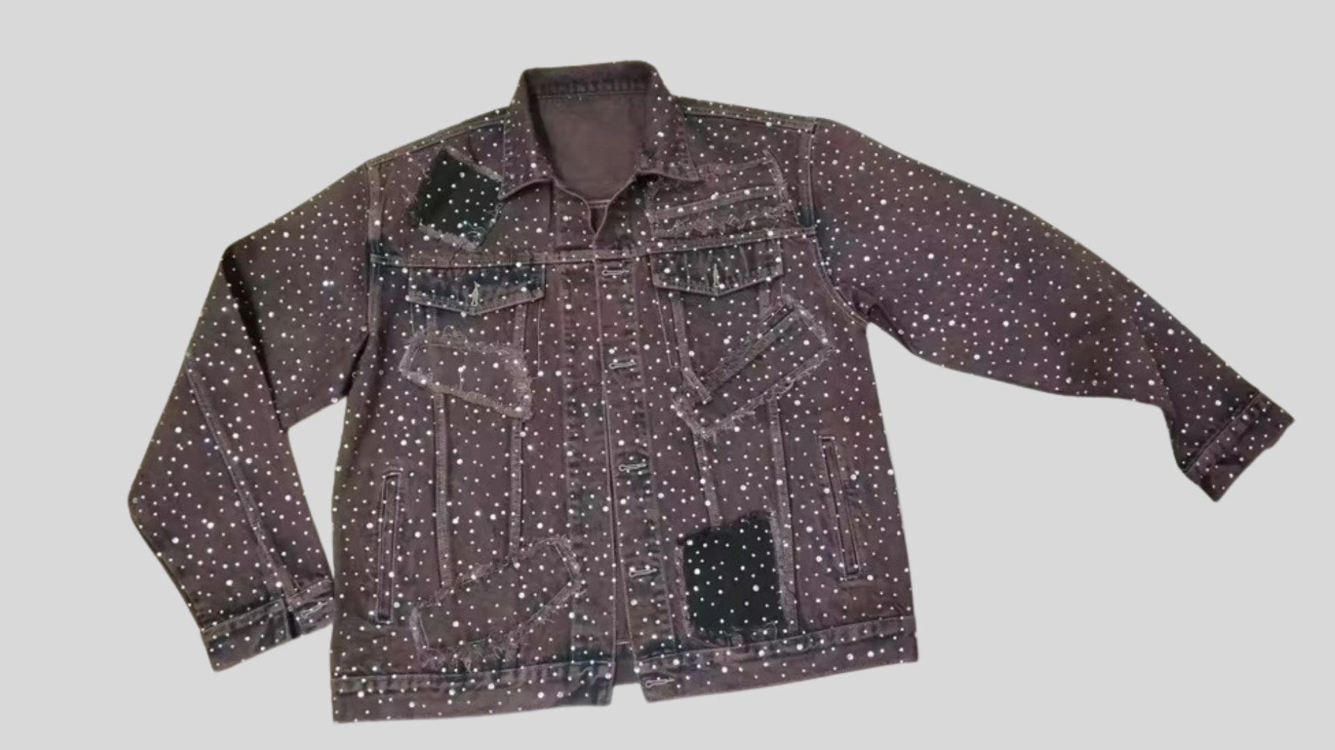 Brown Rhinestone Jacket