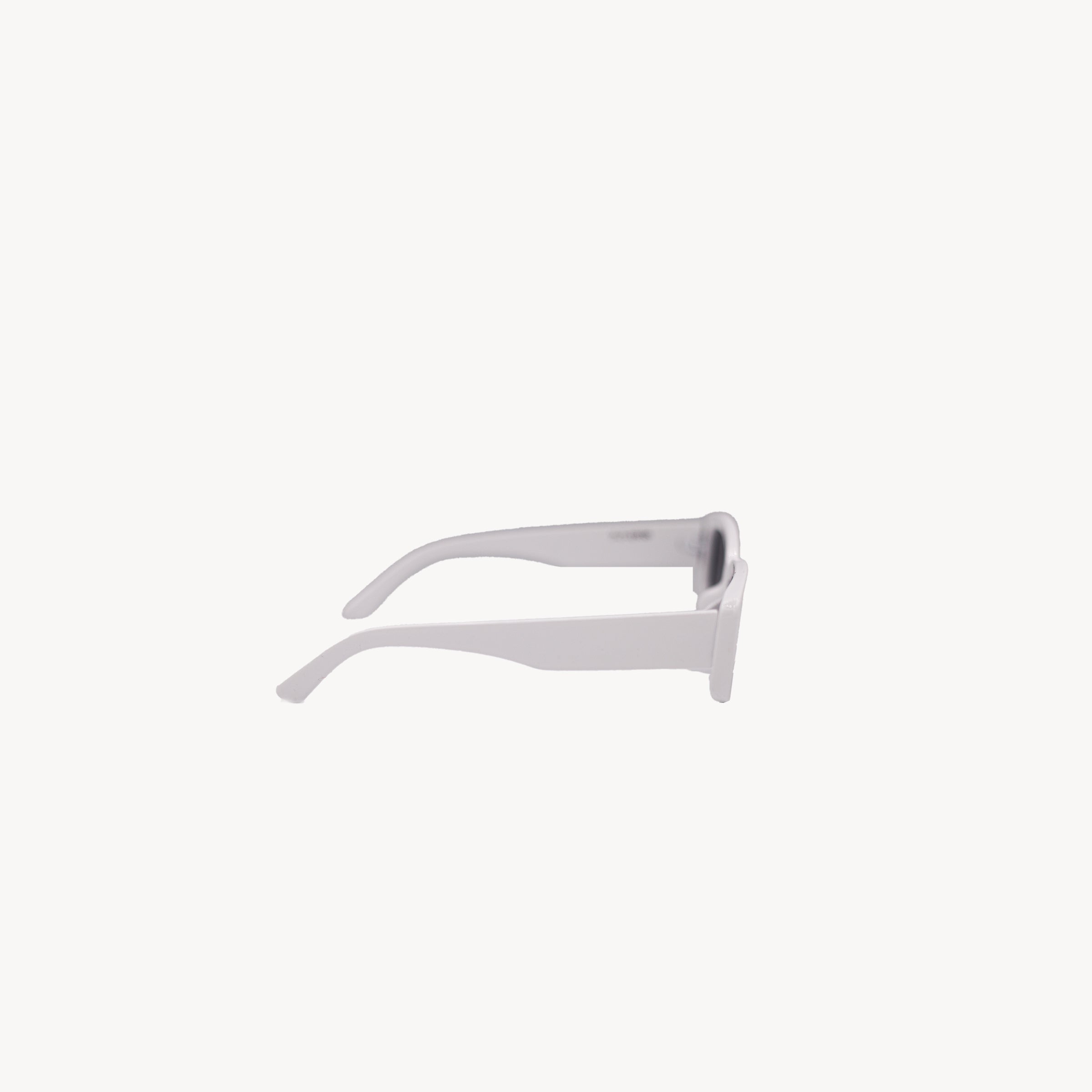"Toxic" White Eyewear