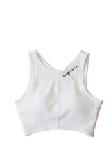 White Sports Bra