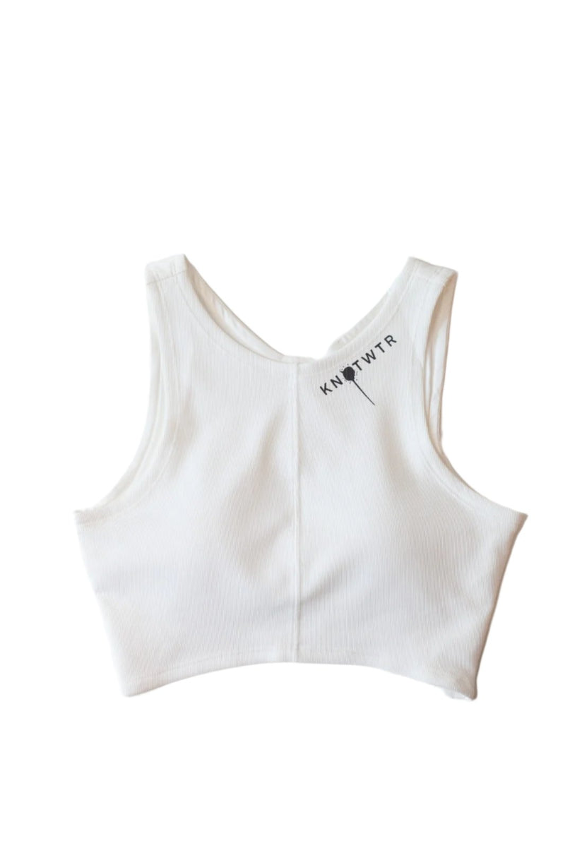 White Sports Bra