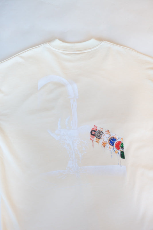 KnoTime Cream T-Shirt