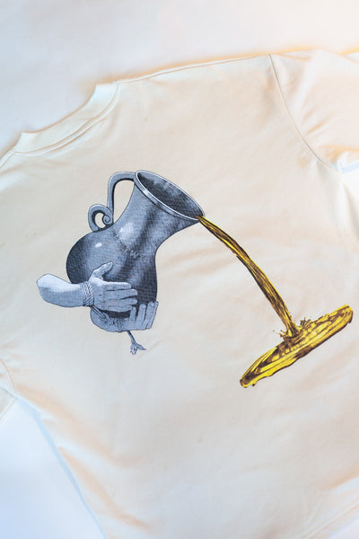 Gold Digger Cream T Shirt Stylish Comfort in Cotton French