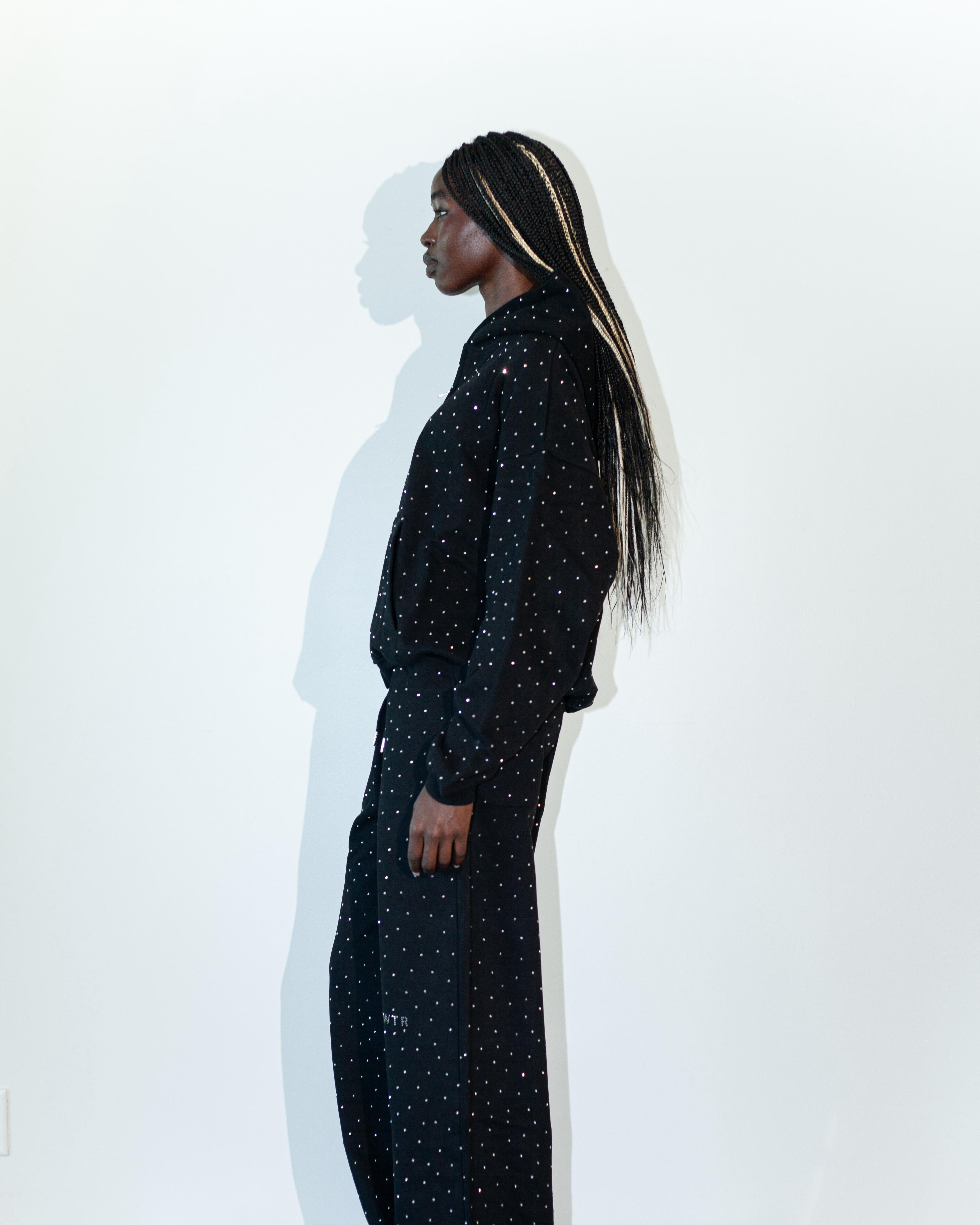 Rhinestone Baggy Sweatpants