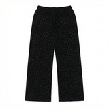 Rhinestone Baggy Sweatpants