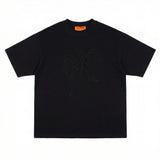 Black Rhinestone K-Shirt