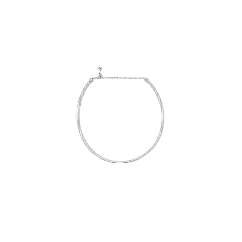 Cleopatra Silver Necklace
